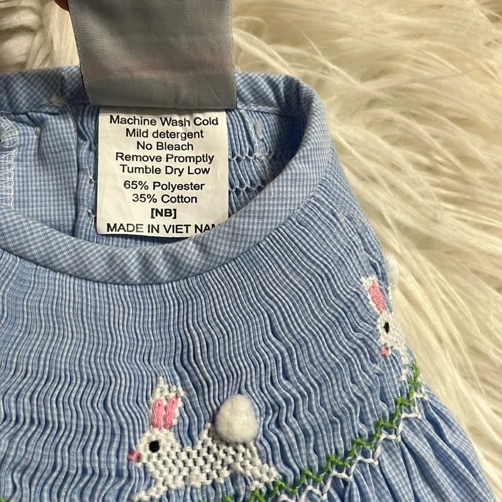 Delaney blue Bunny Dress